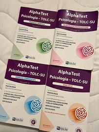 Manuali Alpha Test psicologia