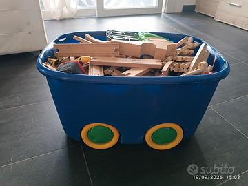 MAXI kit trenino di legno Ikea e  compatibili