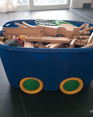 MAXI kit trenino di legno Ikea e  compatibili