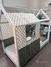 Lettino bimbo montessoriano