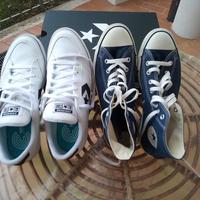 SCARPE CONVERSE SNEACKERS tela e pelle