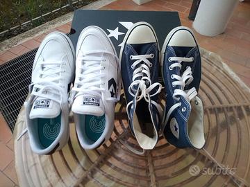 SCARPE CONVERSE SNEACKERS tela e pelle