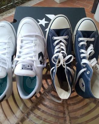 SCARPE CONVERSE SNEACKERS tela e pelle