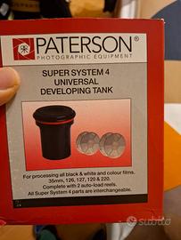 tank contenitore sviluppo pellicola