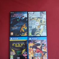 Giochi PS4 e PC 