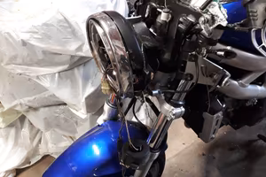 moto incidentata