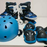 Pattini bambino 4 ruote regolabili