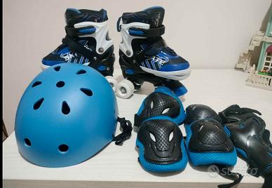 Pattini bambino 4 ruote regolabili