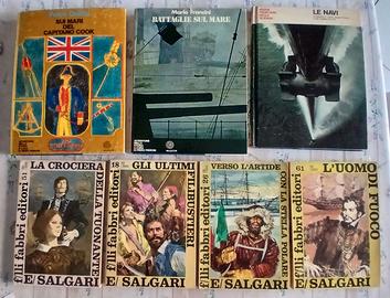 Libri Vintage: Avventure, Mare, Salgari anni 60-70