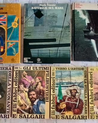 Libri Vintage: Avventure, Mare, Salgari anni 60-70