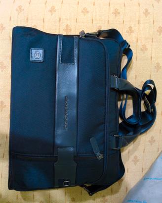 Borsa porta PC Piquadro Blu NUOVA (Retail 225€)