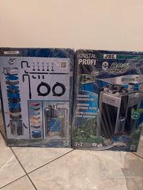 Acquario + filtri acquario + led