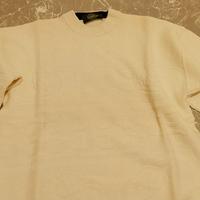 maglione bianco panna