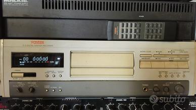 Fostex D-5 con manuale e TELECOMANDO ORIGINALE