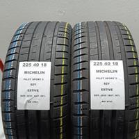 2 GOMME 225 40 18 MICHELIN RIF3767