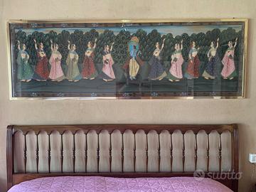 quadro batik indiano