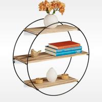 mensola rotonda da parete 