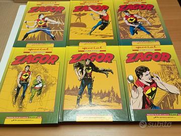 ZAGOR Gli Albi a colori da 22 a 27 (Mercury 2012)