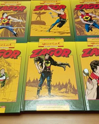 ZAGOR Gli Albi a colori da 22 a 27 (Mercury 2012)