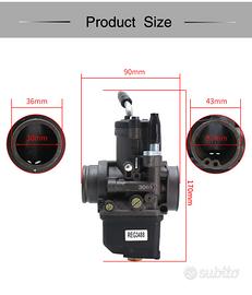 CARBURATORE DELL’ORTO PHBH 30 BS SINISTRO