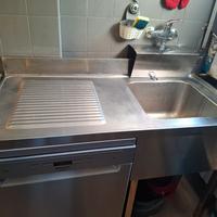 lavabo da cucina stile industriale