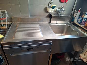 lavabo da cucina stile industriale