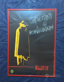 Locandina vintage  film calpestati ci vendicammo