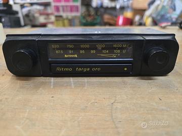AUTORADIO+ KIT ATREZ. E LAMP. FIAT RITMO TARGA ORO