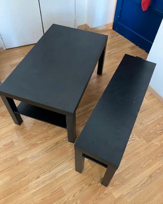 Comodini IKEA LACK (coppia di dimensioni diverse)