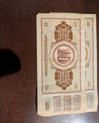 2 x 10 denari 1978, 1968