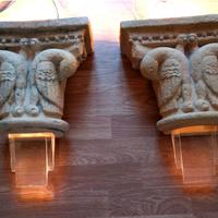 Coppia di lampade da parete applique Mangani