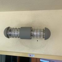 Plafoniera moderna a 2 lampadine E27 , due lampade