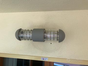 Plafoniera moderna a 2 lampadine E27 , due lampade