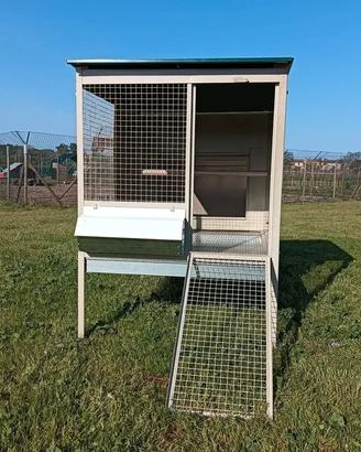 Pollaio in metallo per galline ovaiole Gastone