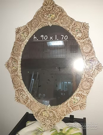 Set da bagno "Vintage" in ceramica tipoCapodimonte