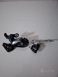 deragliatore ant e post Shiamano Ultegra