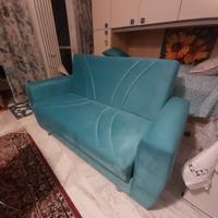 Divano a 2 posti con letto bambino