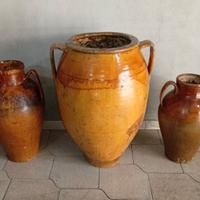 Giare antiche Integre smaltate a due manici