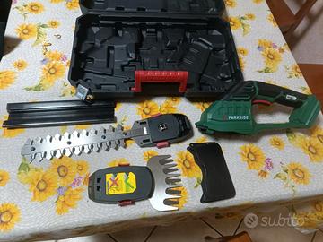 Taglia erba taglia siepi a batteria