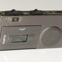 Sanyo TRC 6100 raro registratore a microcassette