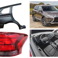 Mitsubishi Outlander musata cofano freni portiera