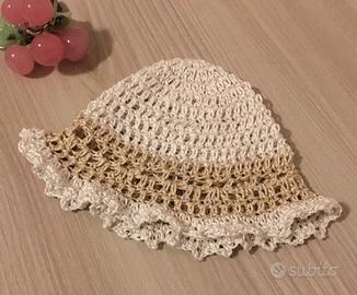 Cappellino in cotone, da 0 a 4 mesi circa