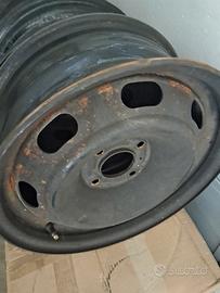 Cerchi da 15 in ferro ORIGINALI peugeot/CItroen