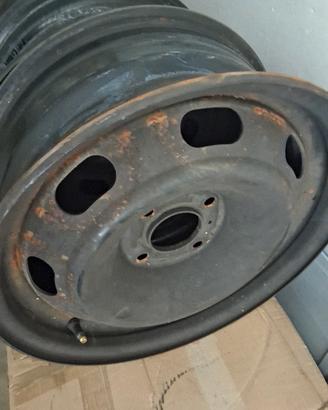 Cerchi da 15 in ferro ORIGINALI peugeot/CItroen
