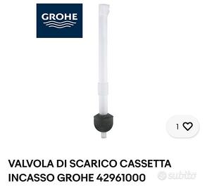 VALVOLA DI SCARICO CASSETTA INCASSO GROHE 42961000