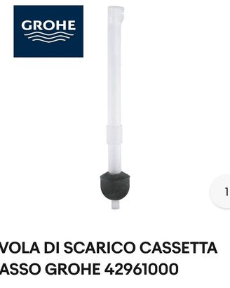 VALVOLA DI SCARICO CASSETTA INCASSO GROHE 42961000