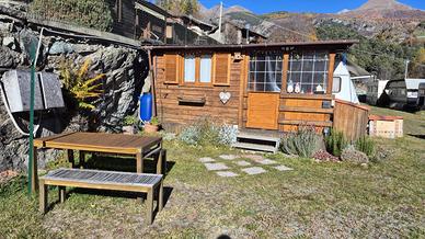Roulotte con preingresso Val D'Ayas Valle D'Aosta