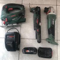 Lotto bosch,seghetto,smerigliatrice,multifunzione