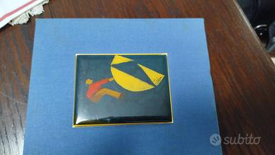 Scatola carte da gioco con litograf Emilio Tadini