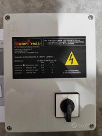 Quadro protezione a campo esteso pompe pozz motori